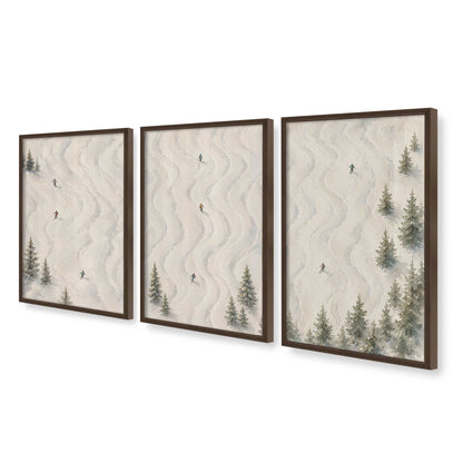 [Color:Belvinder Brown], Picture of art in a Belvinder Brown frame at an angle