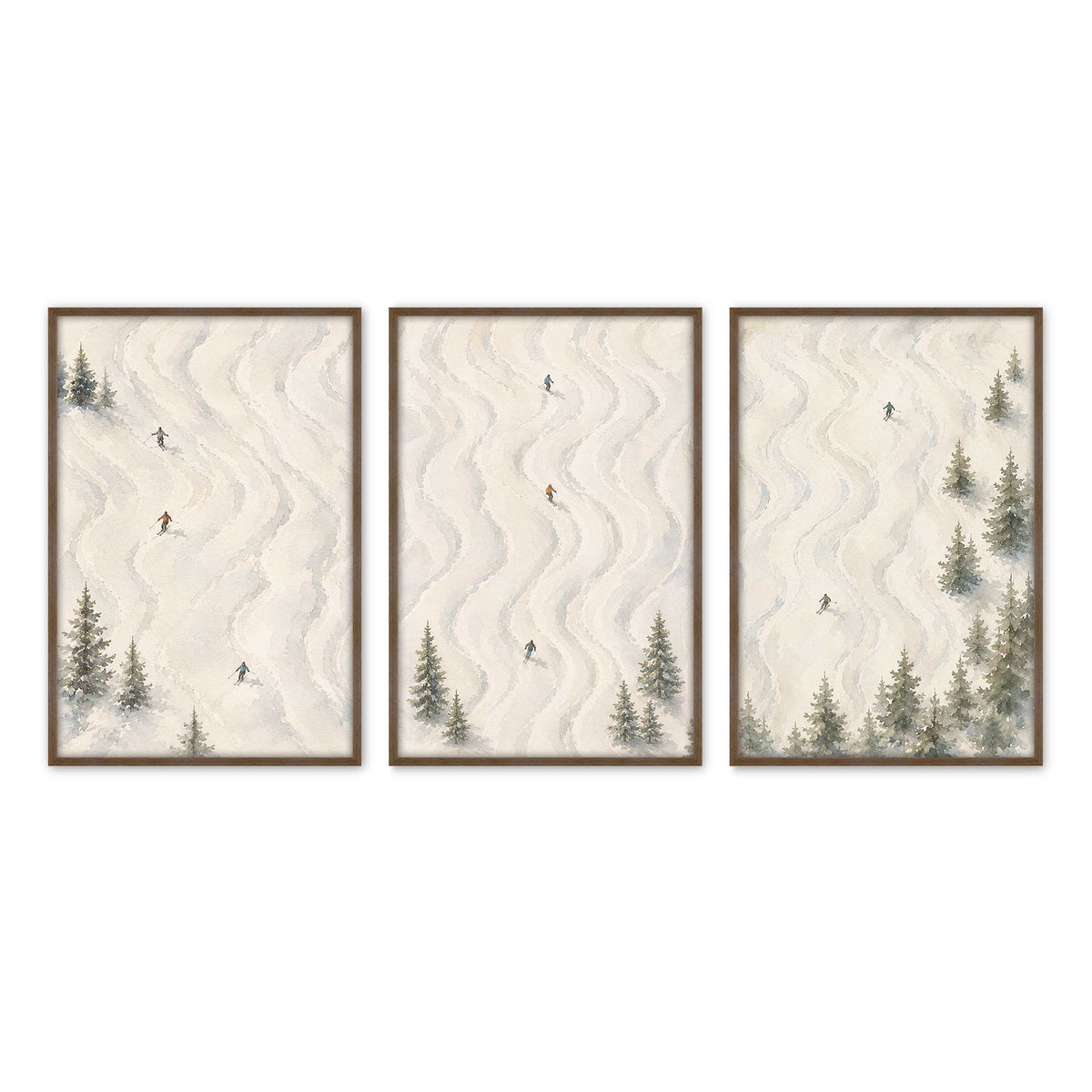 [Color:Walnut], Picture of art in a Walnut frame