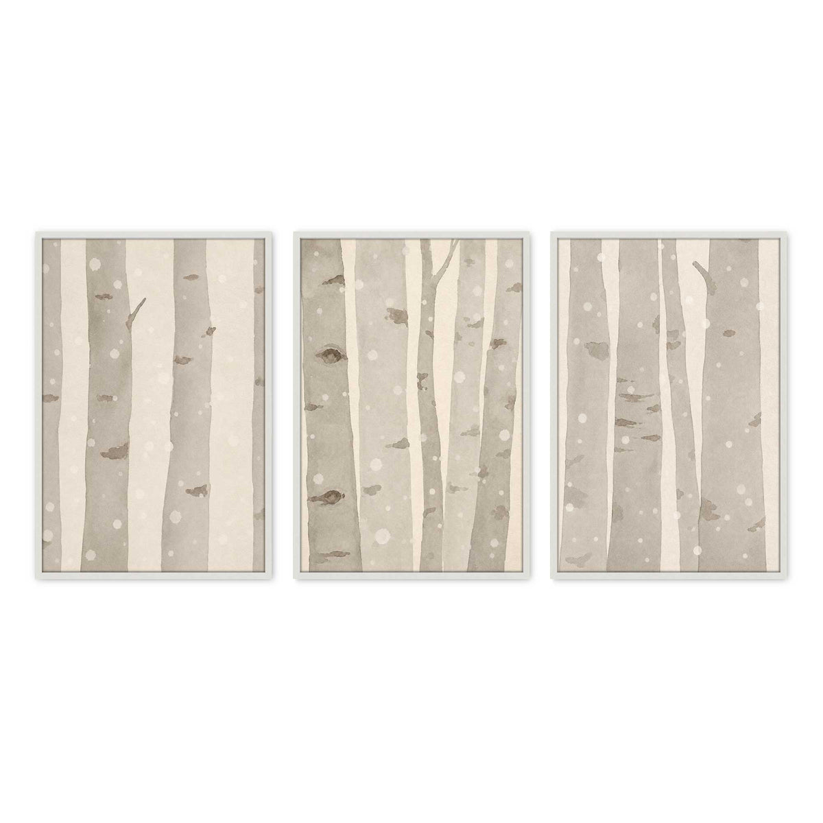 [Color:Opaque White], Picture of art in an Opaque White frame