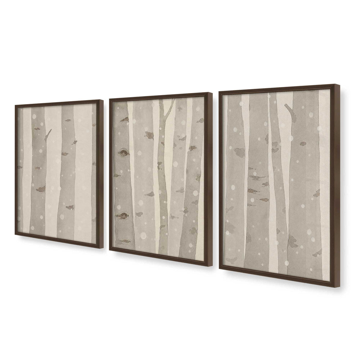 [Color:Belvinder Brown], Picture of art in a Belvinder Brown frame at an angle