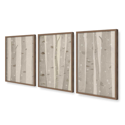 [Color:Walnut], Picture of art in a Walnut frame at an angle
