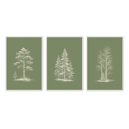 [Color:Opaque White], Picture of art in an Opaque White frame