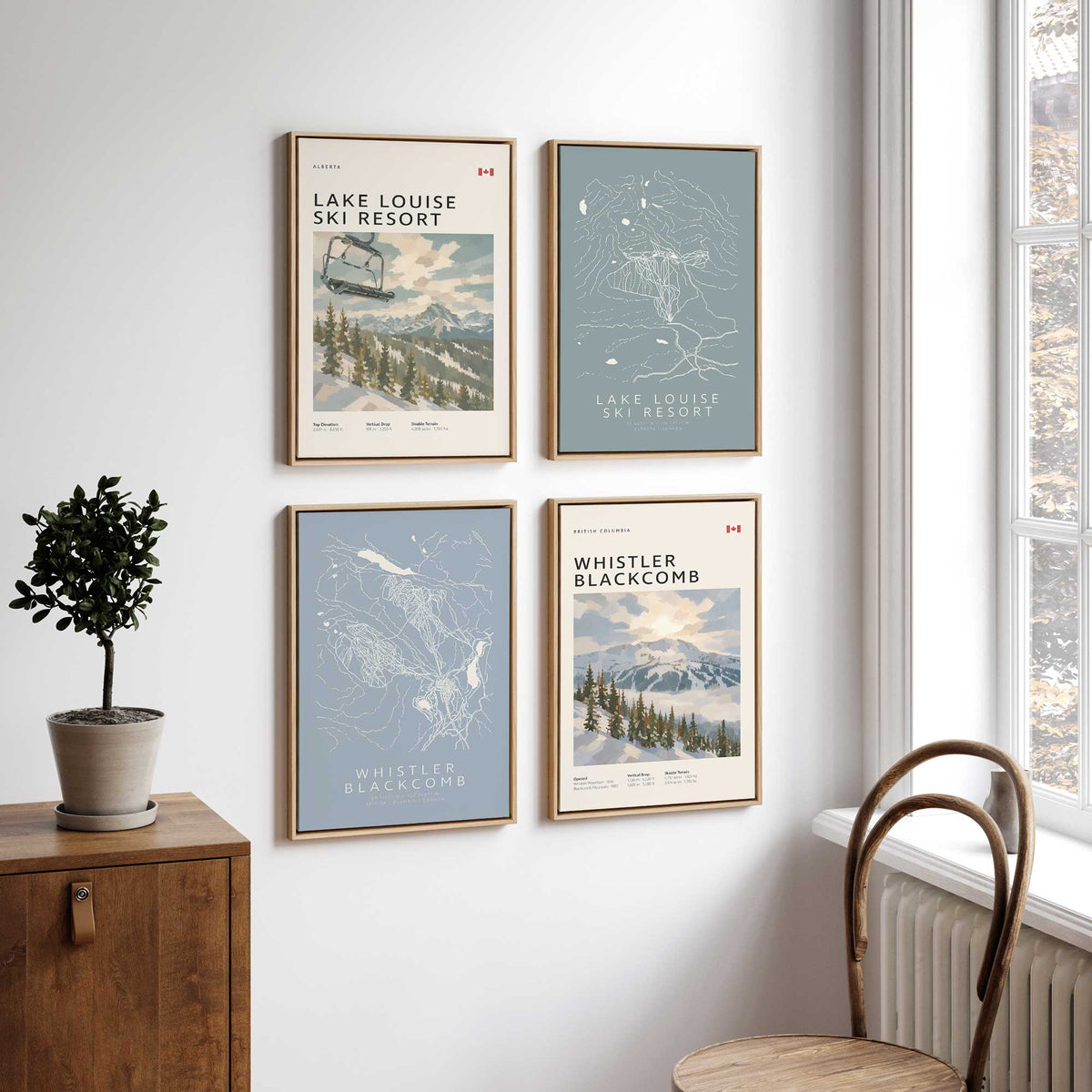 [Color:Satin Black], Picture of art in a Satin Black frame