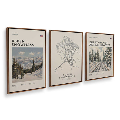 [Color:Walnut], Picture of art in a Walnut frame at an angle