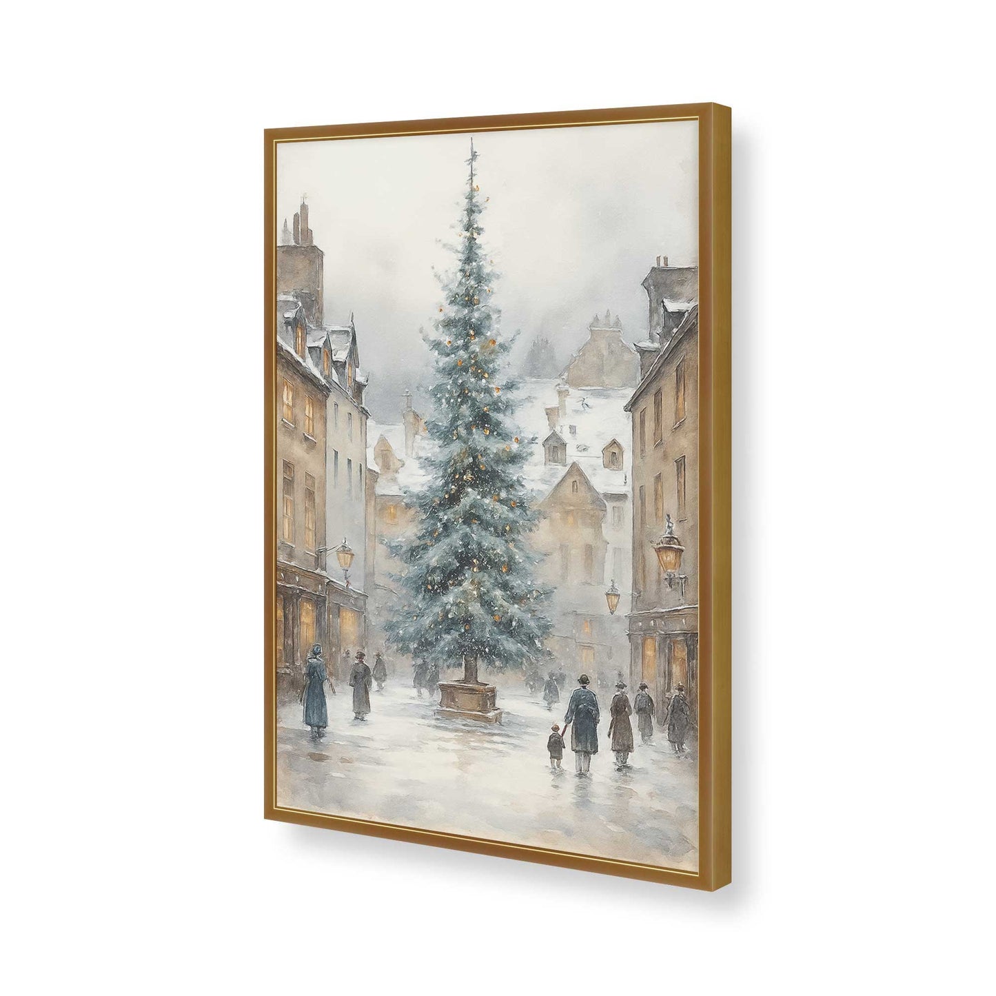 [Color:Polished Gold], Picture of art in a Polished Gold frame of the corner