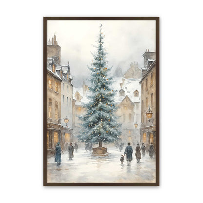 [Color:Brown], Picture of art in a Brown frame