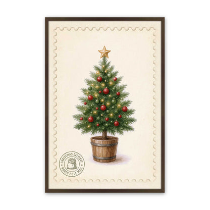 [Color:Belvinder Brown], Picture of art in a Belvinder Brown frame