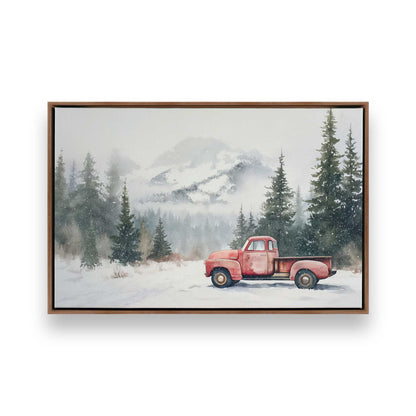 [Color:Walnut], Picture of art in a Walnut frame