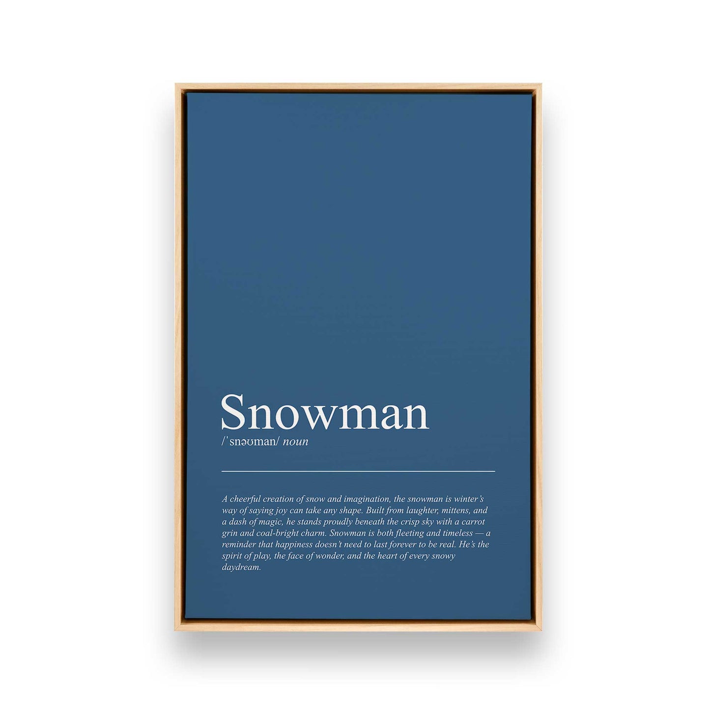 [Color:American Maple], Picture of art in a American Maple frame