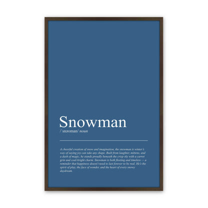 [Color:Belvinder Brown], Picture of art in a Belvinder Brown frame