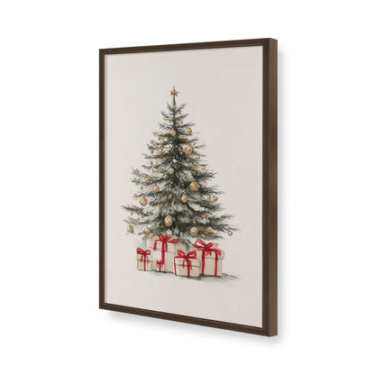 [Color:Belvinder Brown], Picture of art in a Belvinder Brown frame of the corner