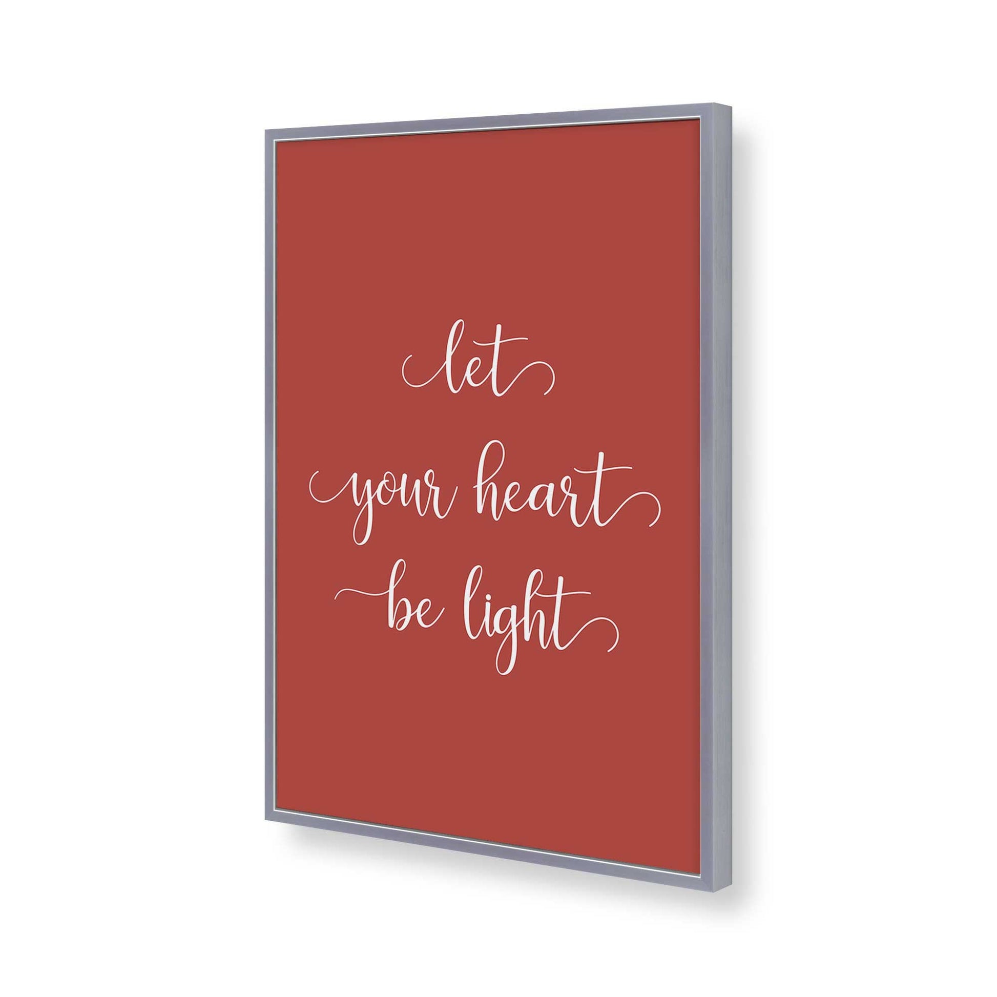 [Color:Polished Chrome], Picture of art in a Polished Chrome frame of the corner