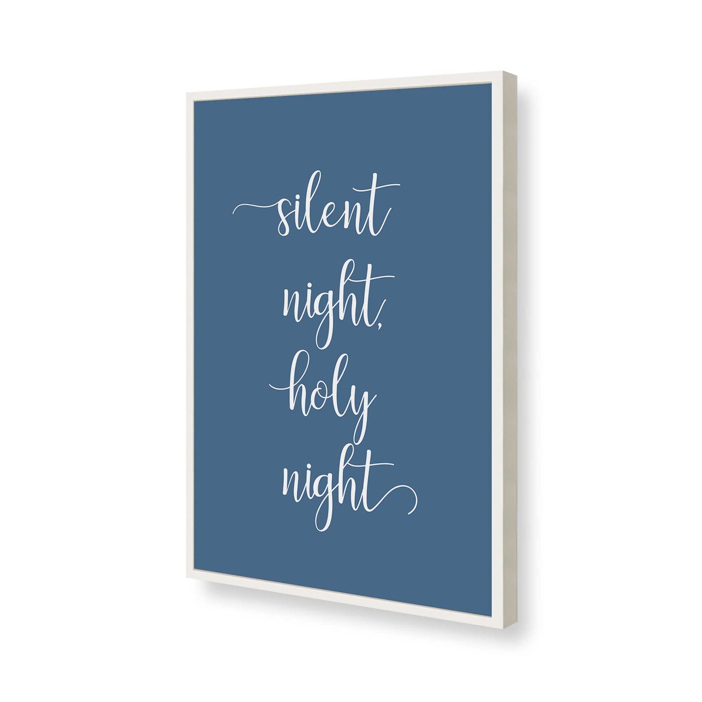 [Color:Opaque White], Picture of art in a Opaque White frame of the corner