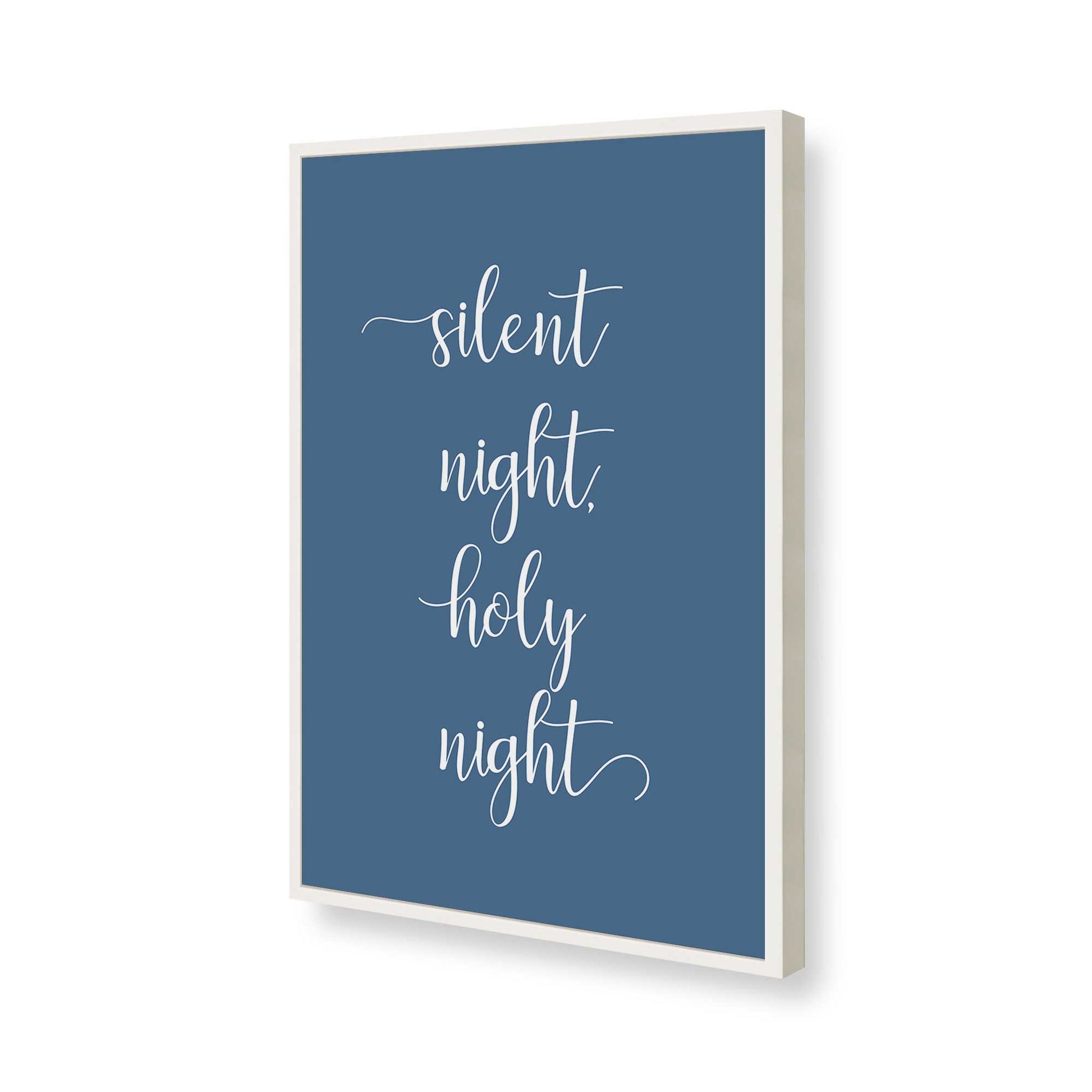 [Color:Opaque White], Picture of art in a Opaque White frame of the corner
