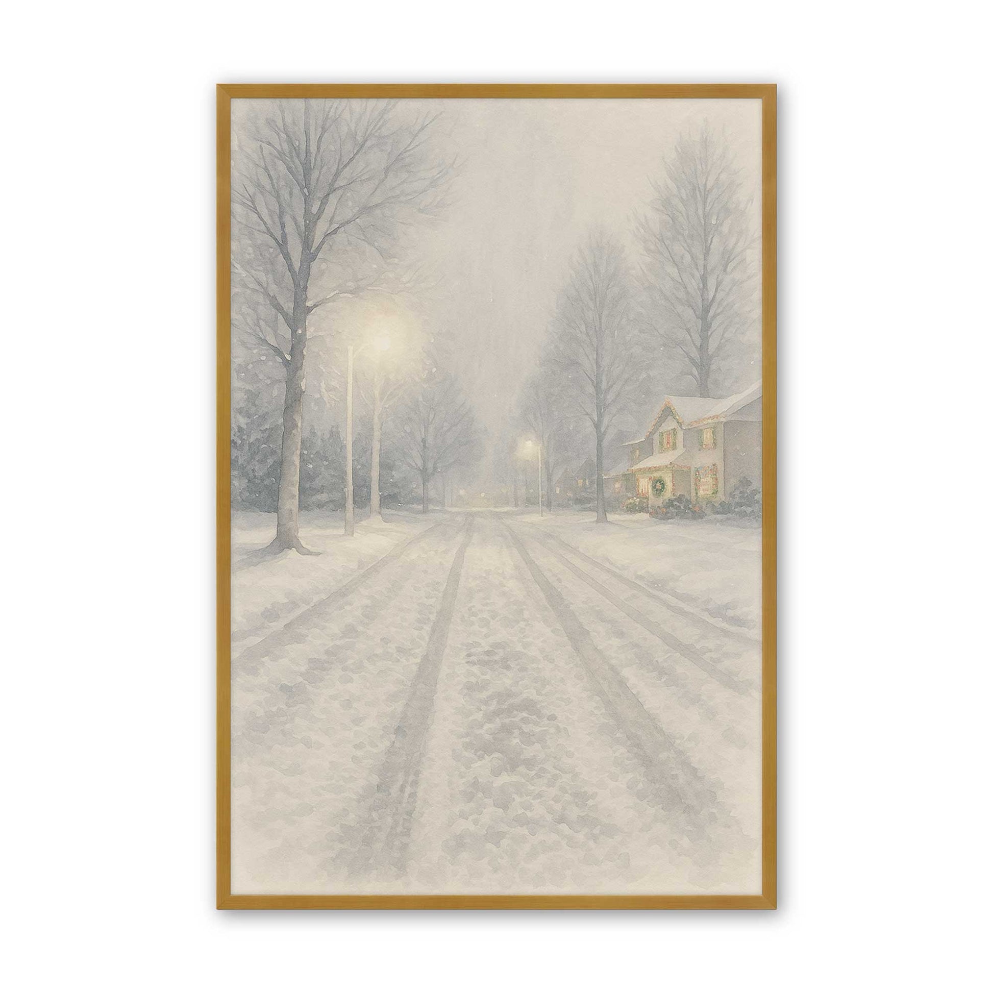 [Color:Polished Gold], Picture of art in a Polished Gold frame