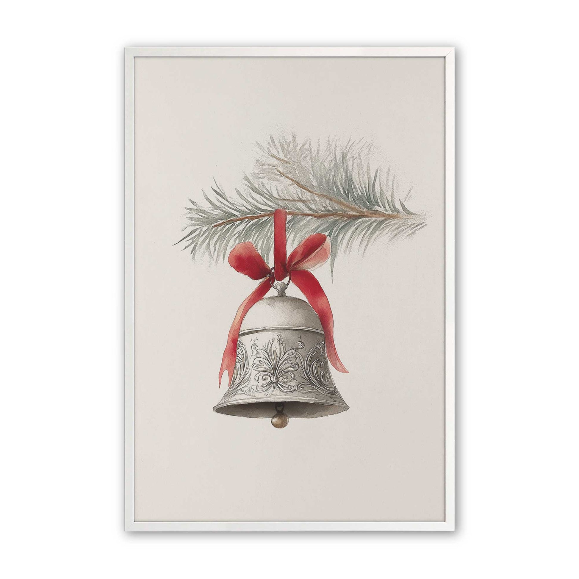 [Color:Opaque White], Picture of art in a Opaque White frame