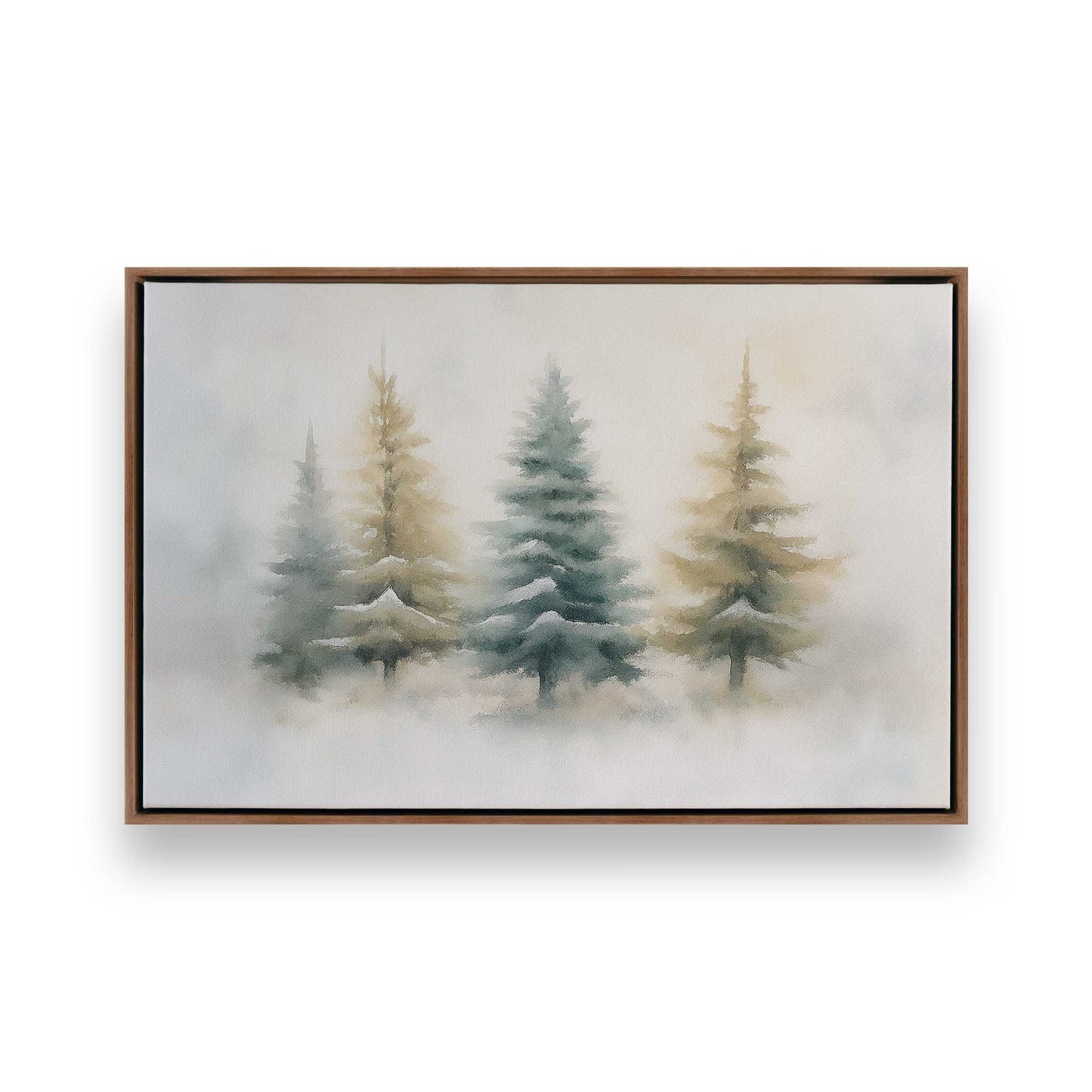 [Color:Walnut], Picture of art in a Walnut frame