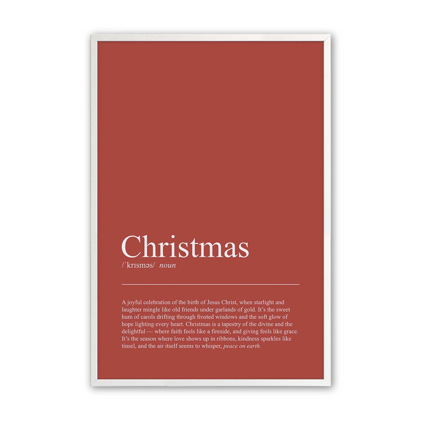 [Color:Opaque White], Picture of art in a Opaque White frame