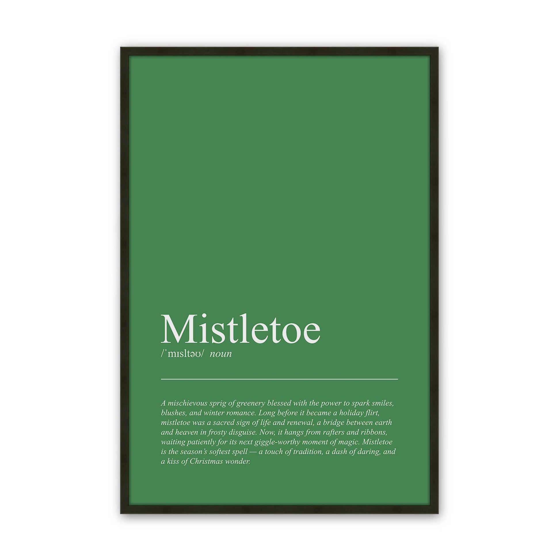 [Color:Satin Black], Picture of art in a Satin Black frame