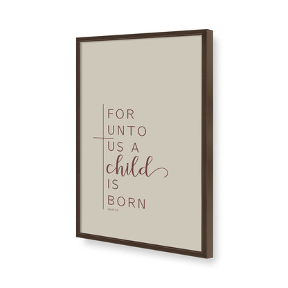 [Color:Brown], Picture of art in a Brown frame of the corner