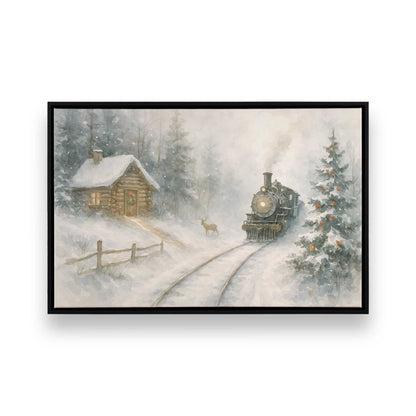 [Color:Satin Black], Picture of art in a Satin Black frame