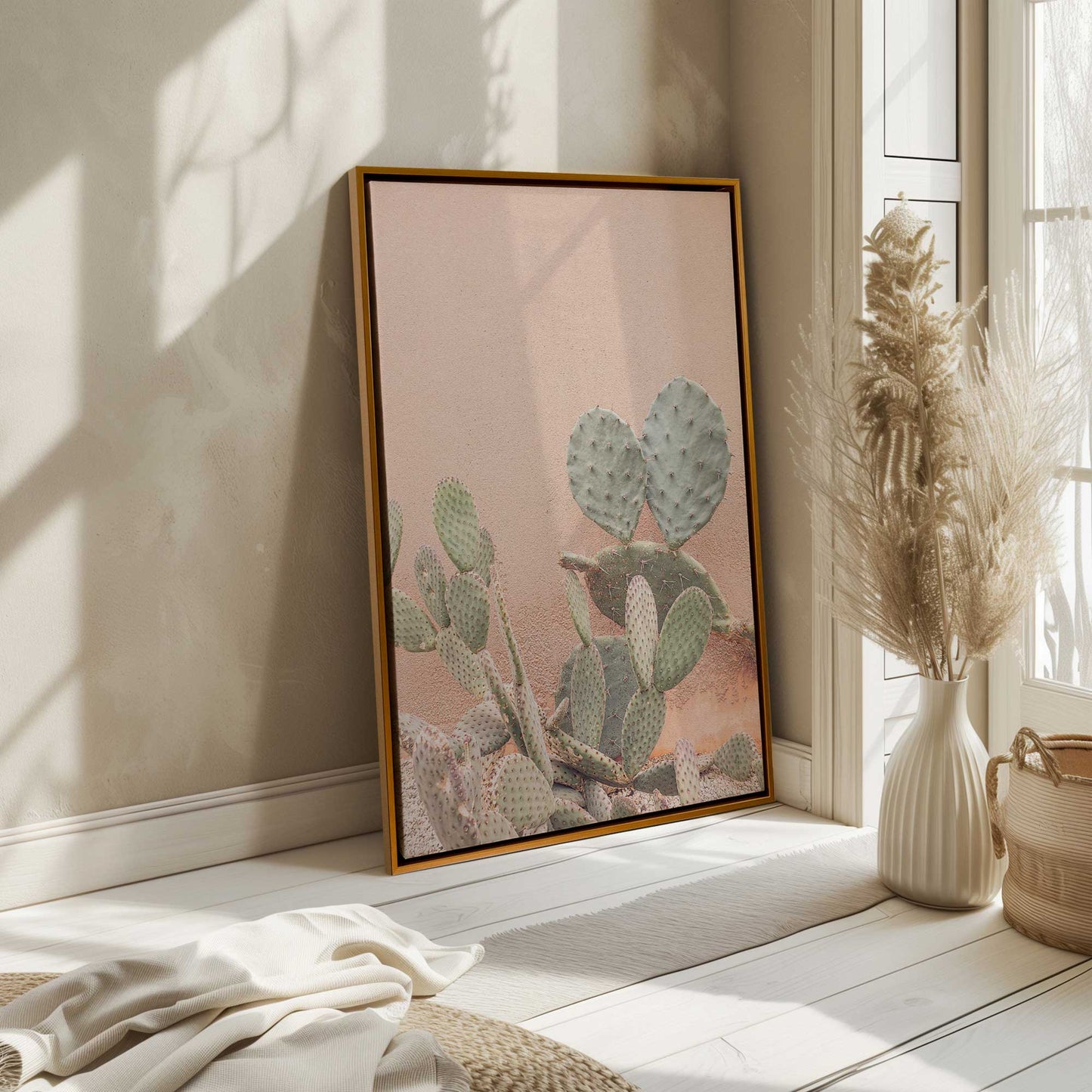 Cactus Connection Canvas Print