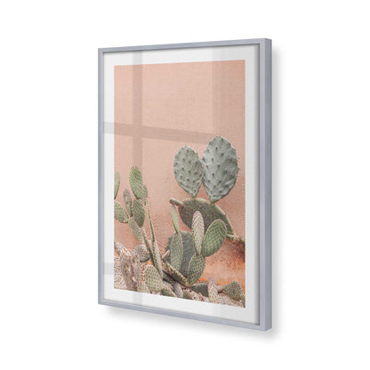 [Color:Polished Chrome], Picture of art in a Polished Chrome frame at an angle