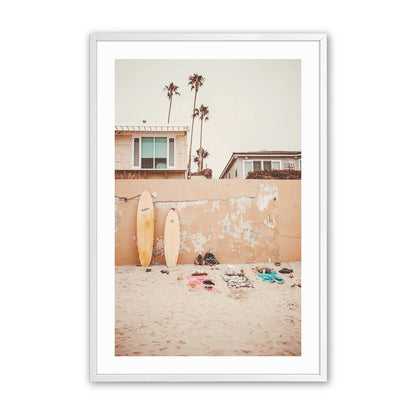 [Color:Opaque White], Picture of art in a Opaque White frame