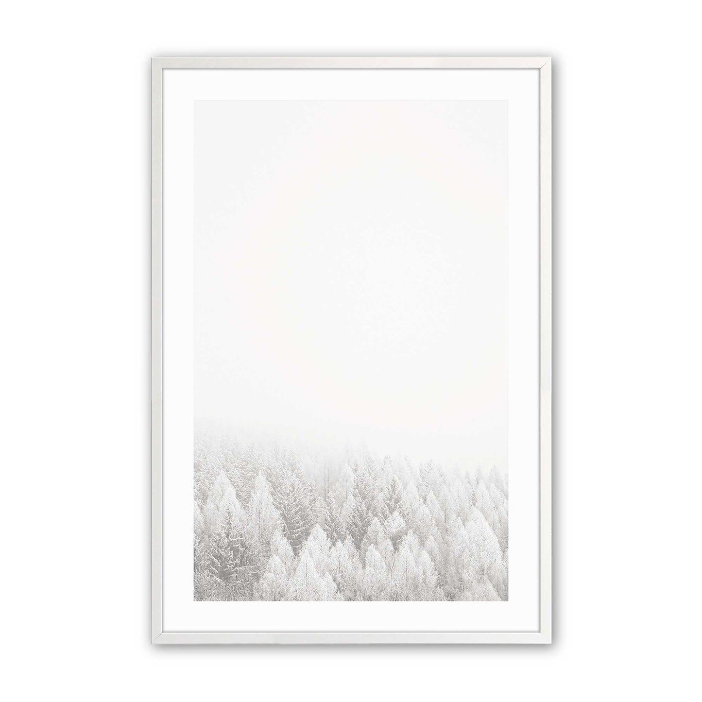 [Color:Opaque White], Picture of art in a Opaque White frame