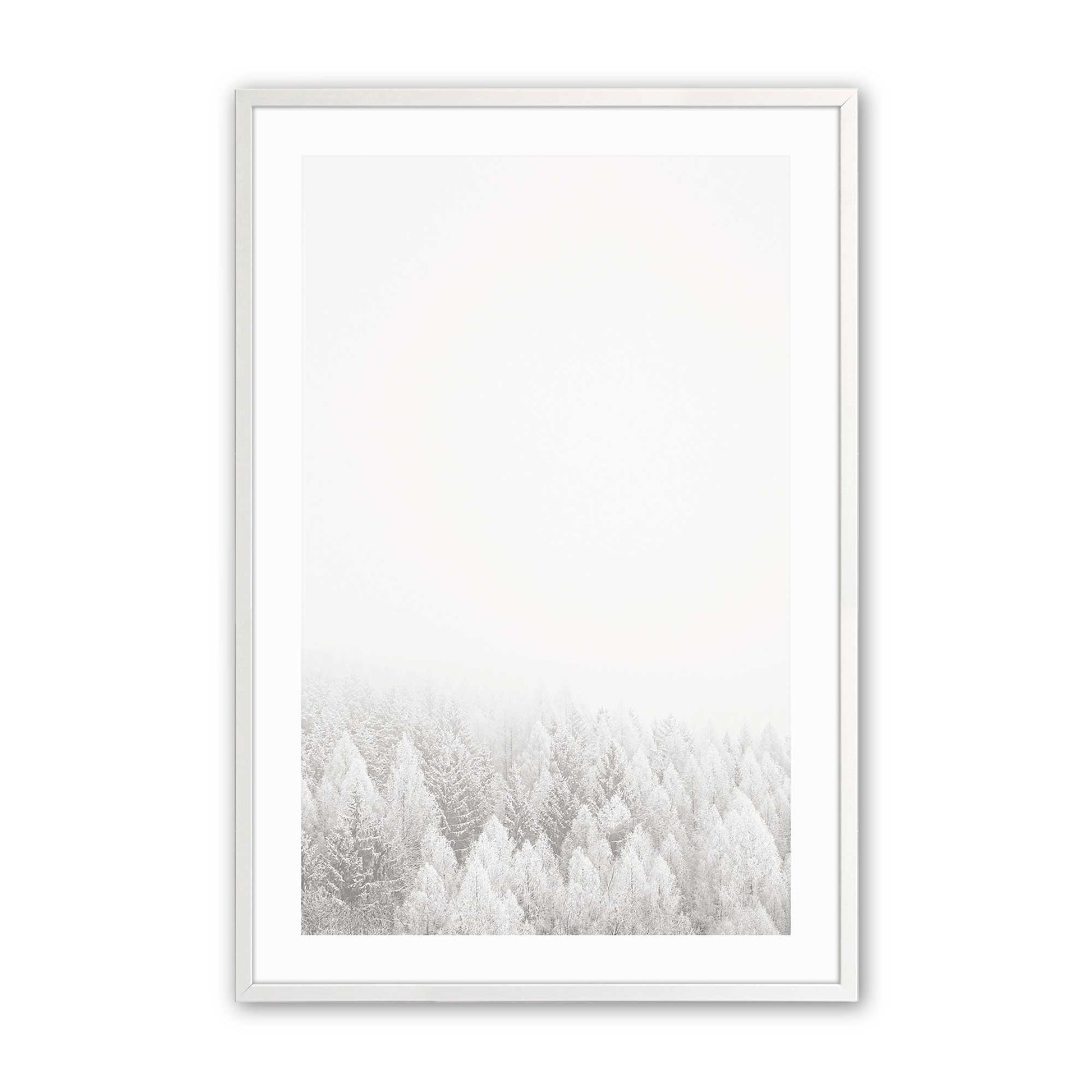 [Color:Opaque White], Picture of art in a Opaque White frame