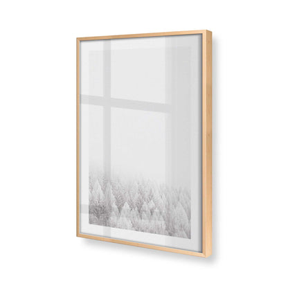 [Color:Raw Maple], Picture of art in a Raw Maple frame at an angle