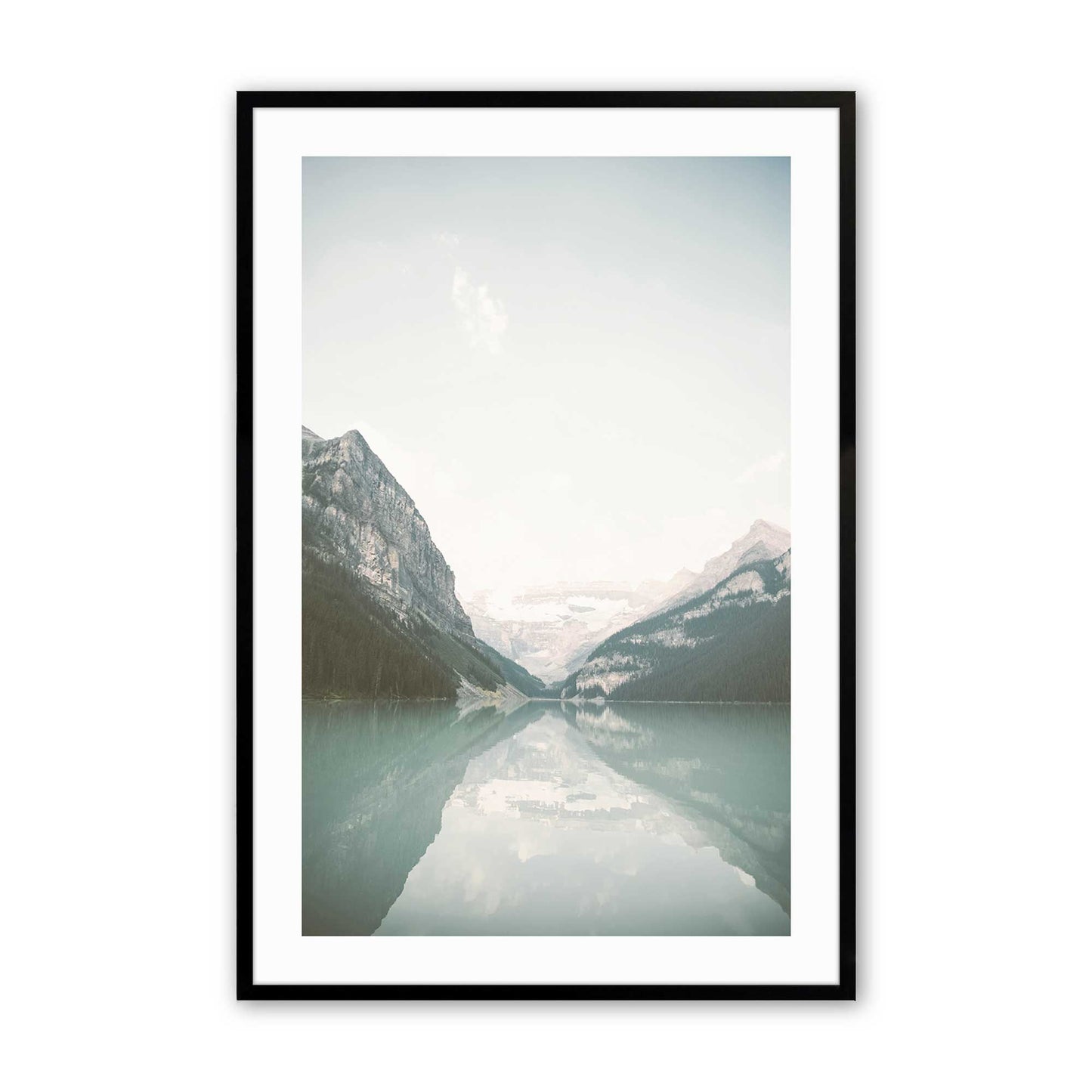[Color:Satin Black], Picture of art in a Satin Black frame