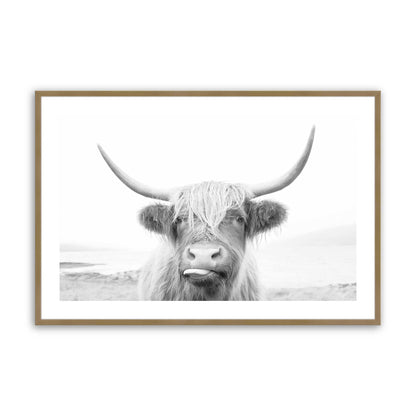 [Color:Brushed Gold], Picture of art in a Brushed Gold frame