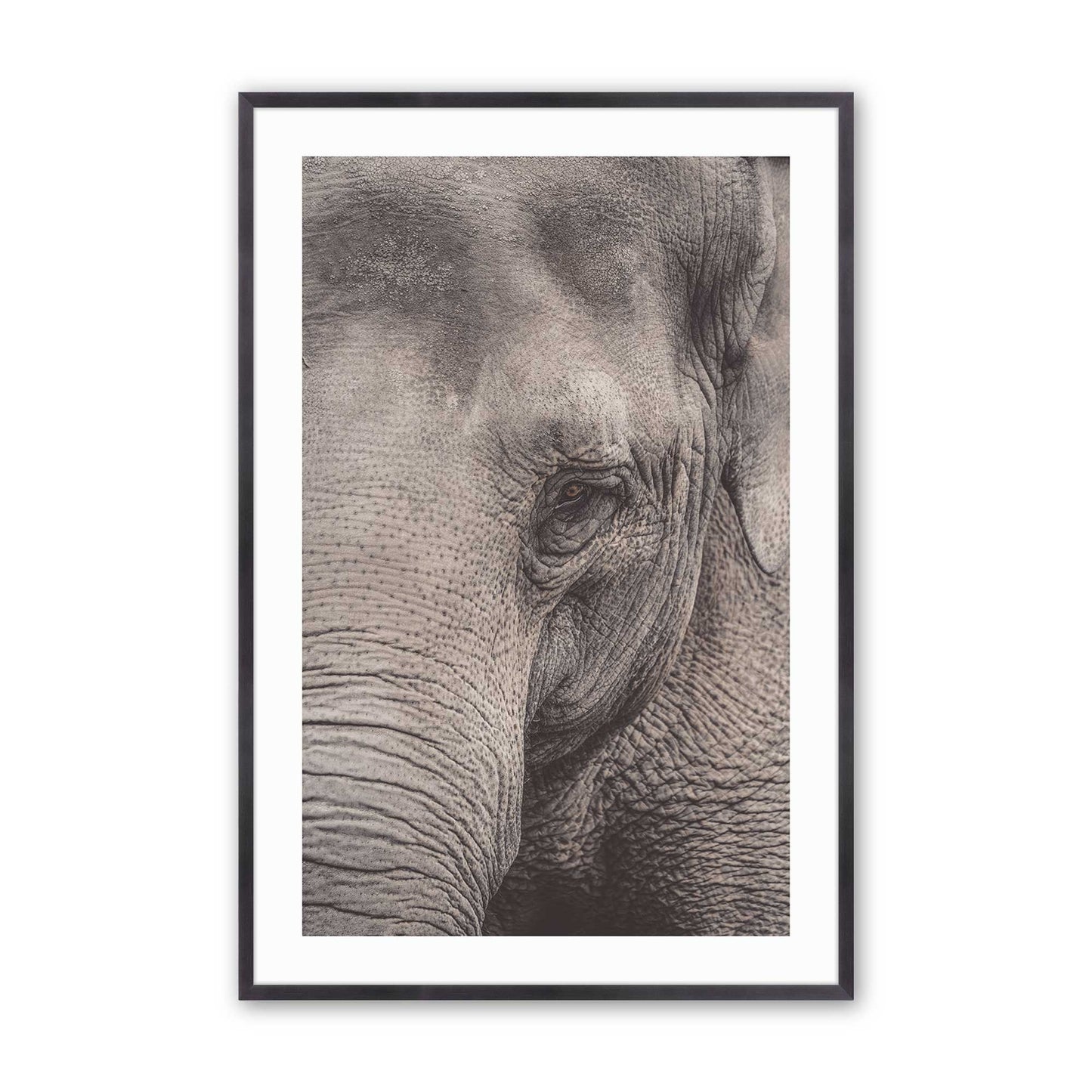 [Color:Weathered Zinc], Picture of art in a Weathered Zinc frame