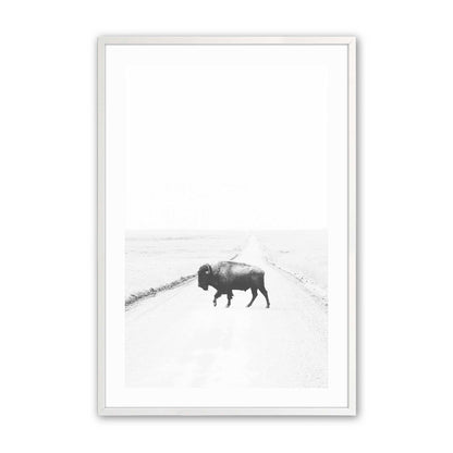 [Color:Opaque White], Picture of art in a Opaque White frame