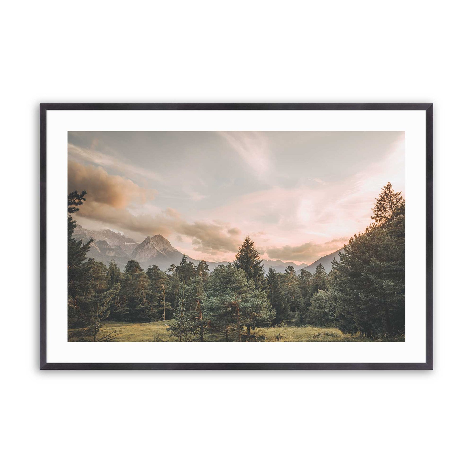 [Color:Weathered Zinc], Picture of art in a Weathered Zinc frame