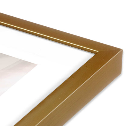 [Color:Polished Gold], Picture of art in a Polished Gold frame of the corner