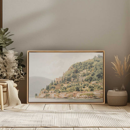 Mediterranean Hillside Views Canvas Print