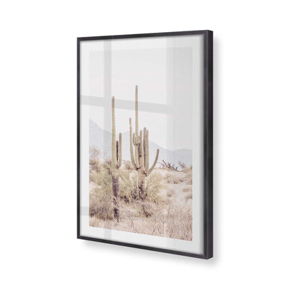 [Color:Weathered Zinc], Picture of art in a Weathered Zinc frame at an angle