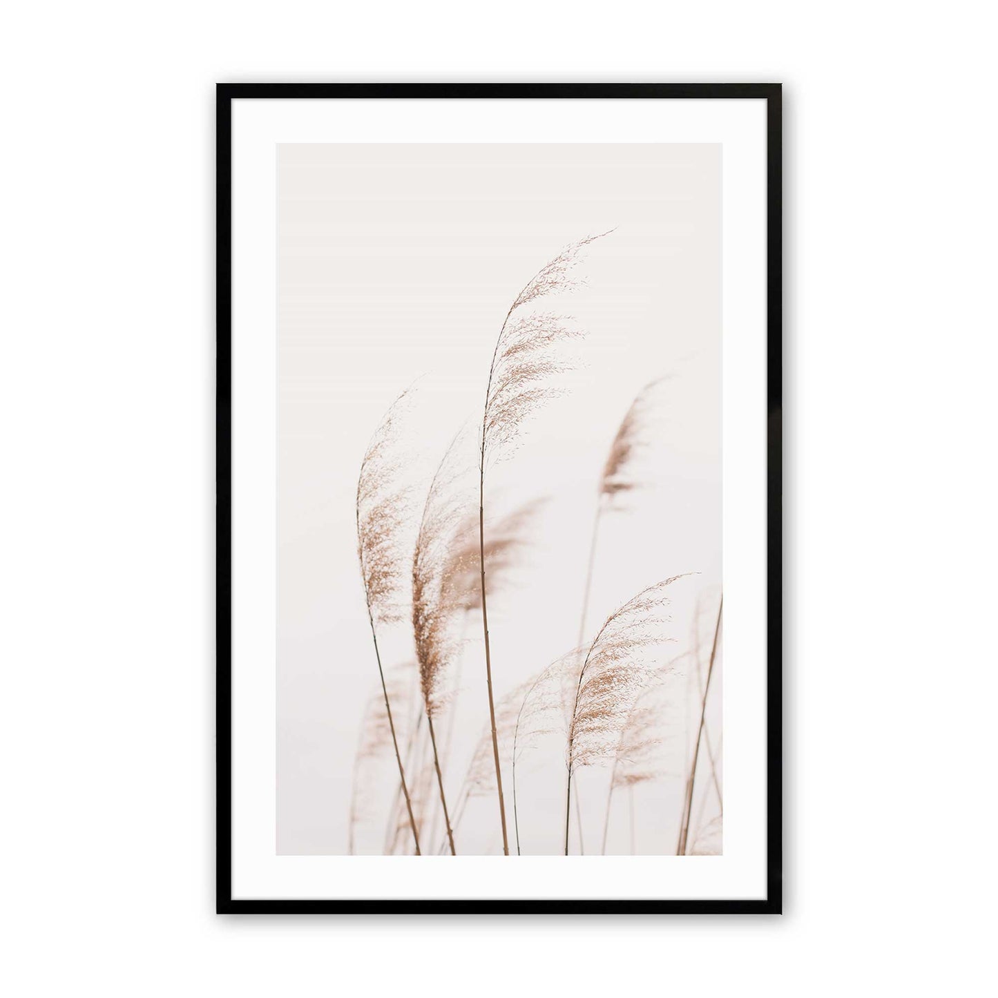[Color:Satin Black], Picture of art in a Satin Black frame