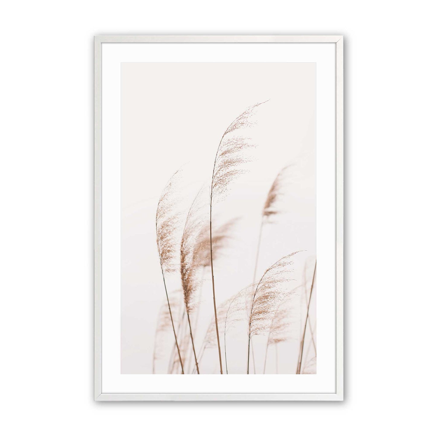 [Color:Opaque White], Picture of art in a Opaque White frame
