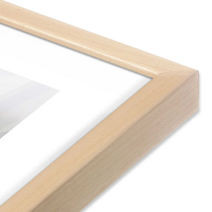[Color:Raw Maple], Picture of art in a Raw Maple frame of the corner