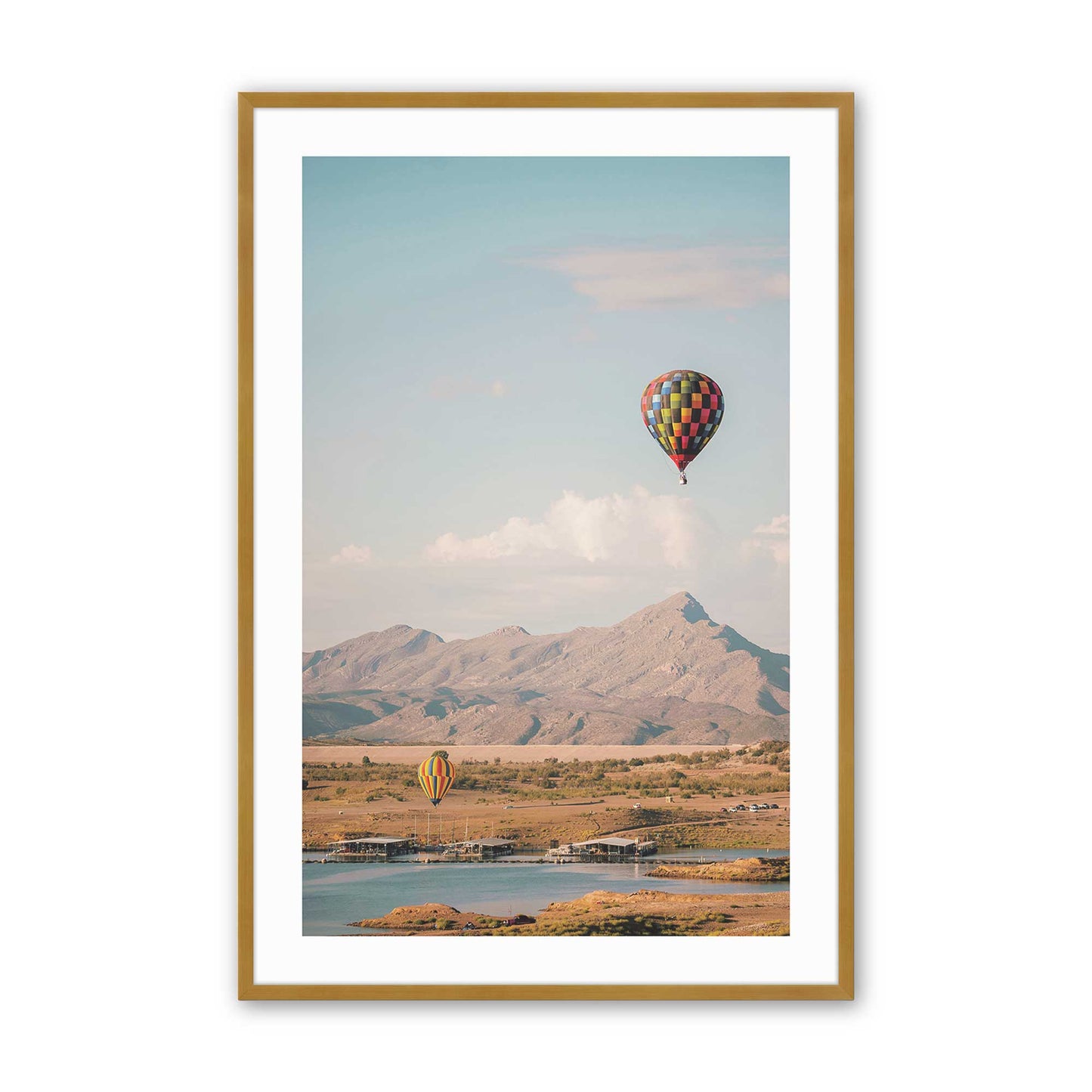 [Color:Polished Gold], Picture of art in a Polished Gold frame
