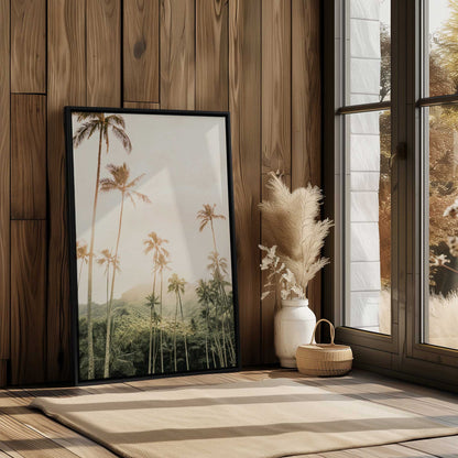 Island Palm Trees Canvas Print