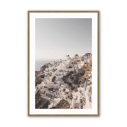 [Color:Brushed Gold], Picture of art in a Brushed Gold frame