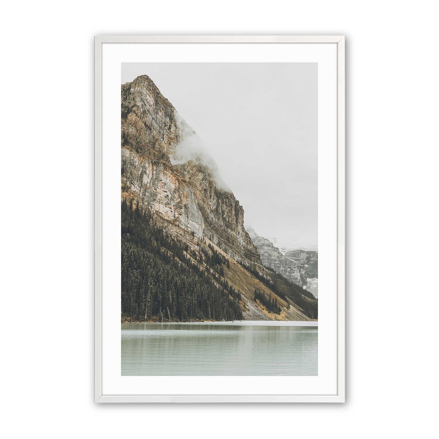 [Color:Opaque White], Picture of art in a Opaque White frame