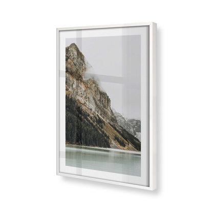 [Color:Opaque White], Picture of art in a Opaque White frame of the corner