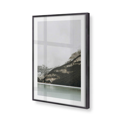 [Color:Weathered Zinc], Picture of art in a Weathered Zinc frame of the corner