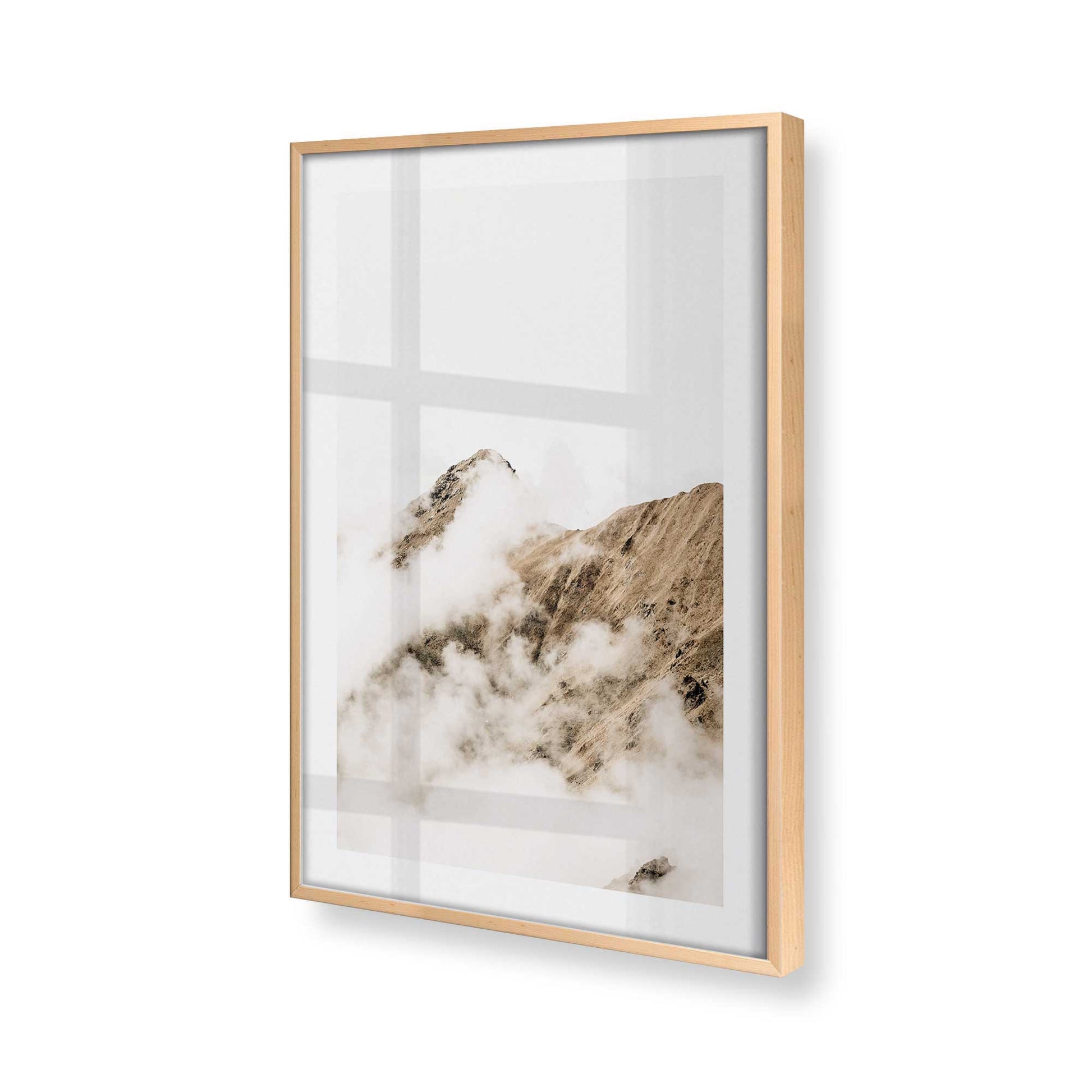 [Color:Raw Maple], Picture of art in a Raw Maple frame of the corner