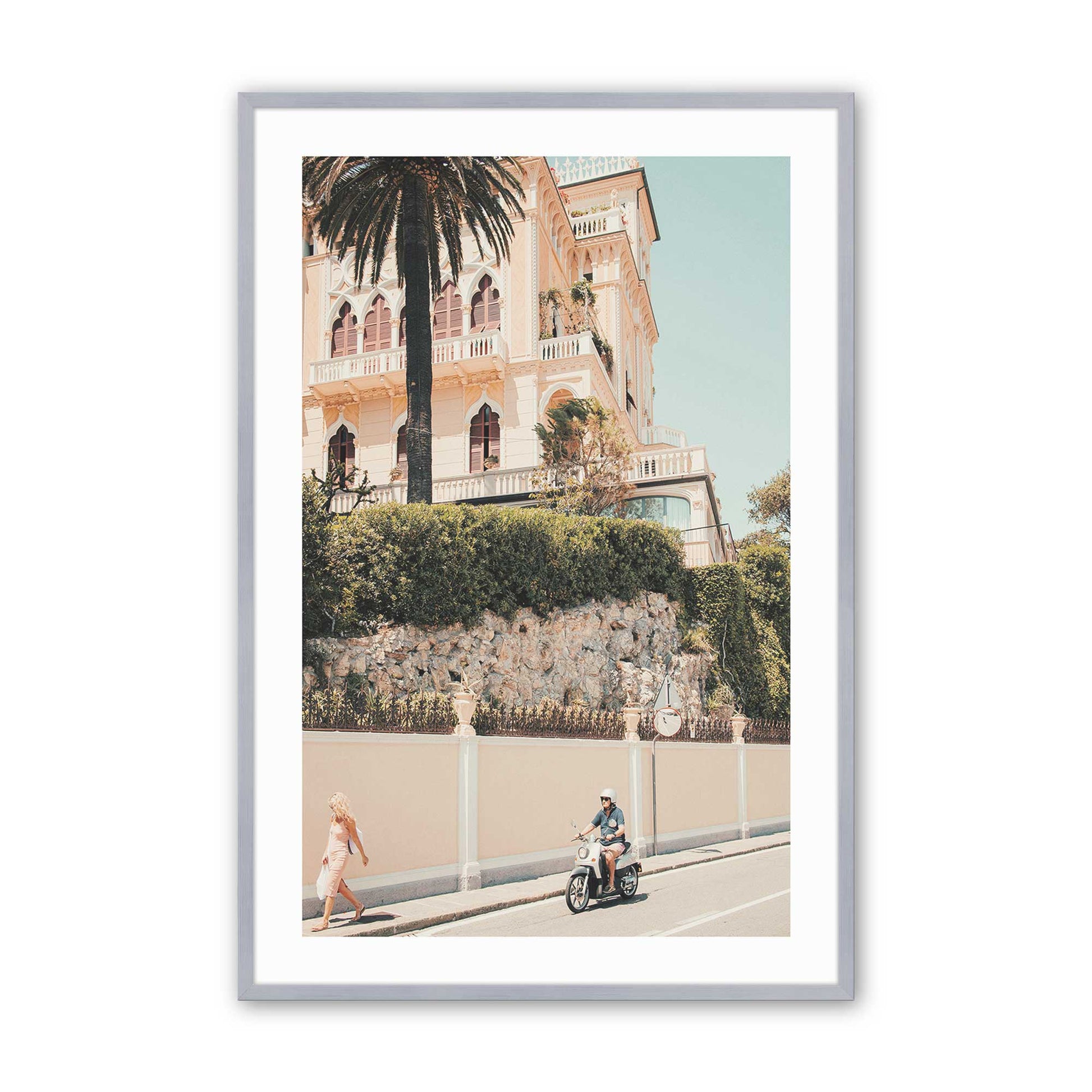[Color:Polished Chrome], Picture of art in a Polished Chrome frame